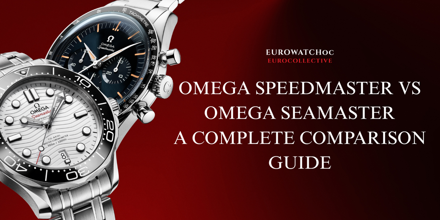 Omega Speedmaster vs Seamaster: Which Omega Is Better? – EUROWATCH OC