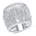 18K  White Gold Diamond Ring