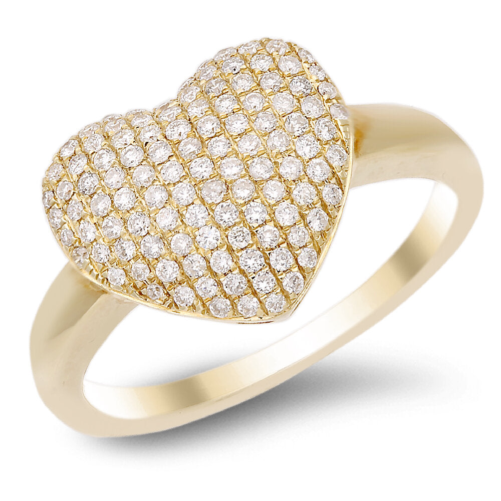 18K Gold Diamond Ring