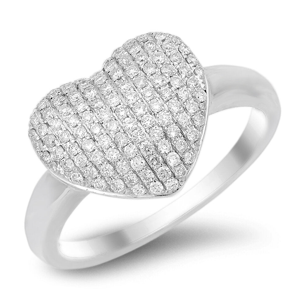 18K Gold Diamond Ring