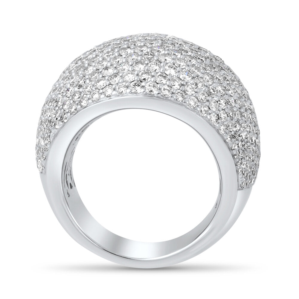 18K  White Gold Diamond Ring