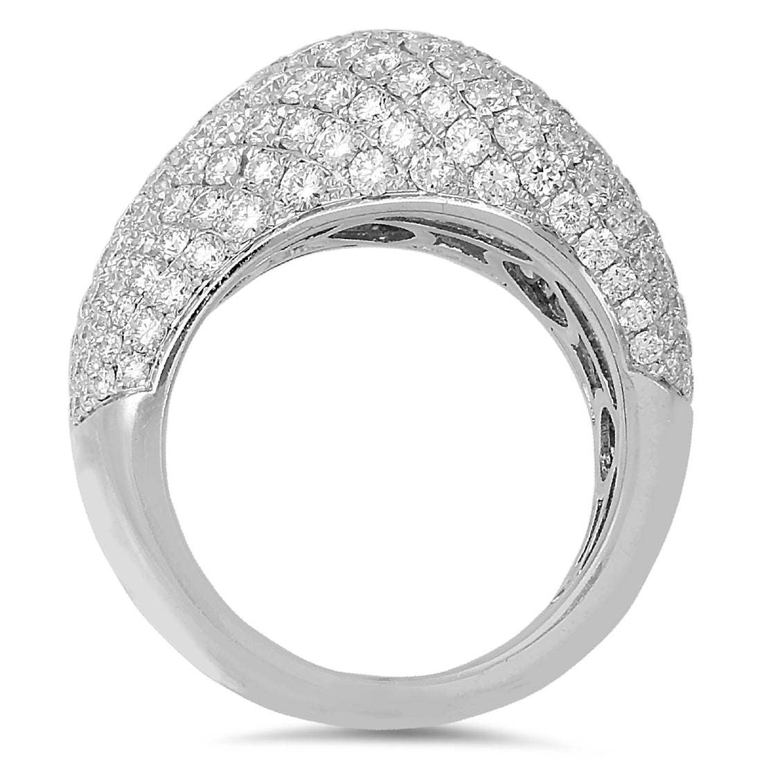 18K  White Gold Diamond Ring
