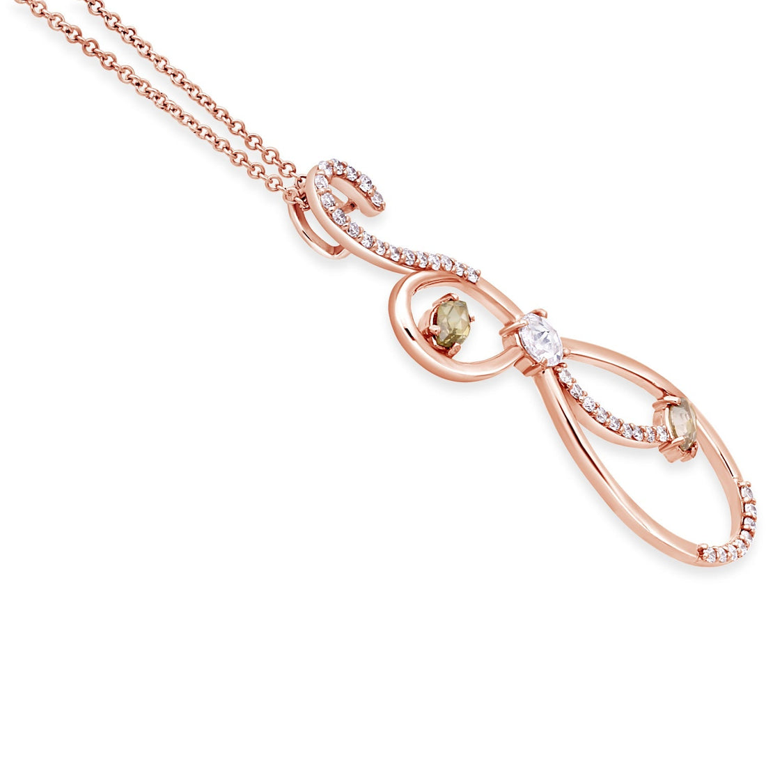 Diamond Pendant In 18K Gold