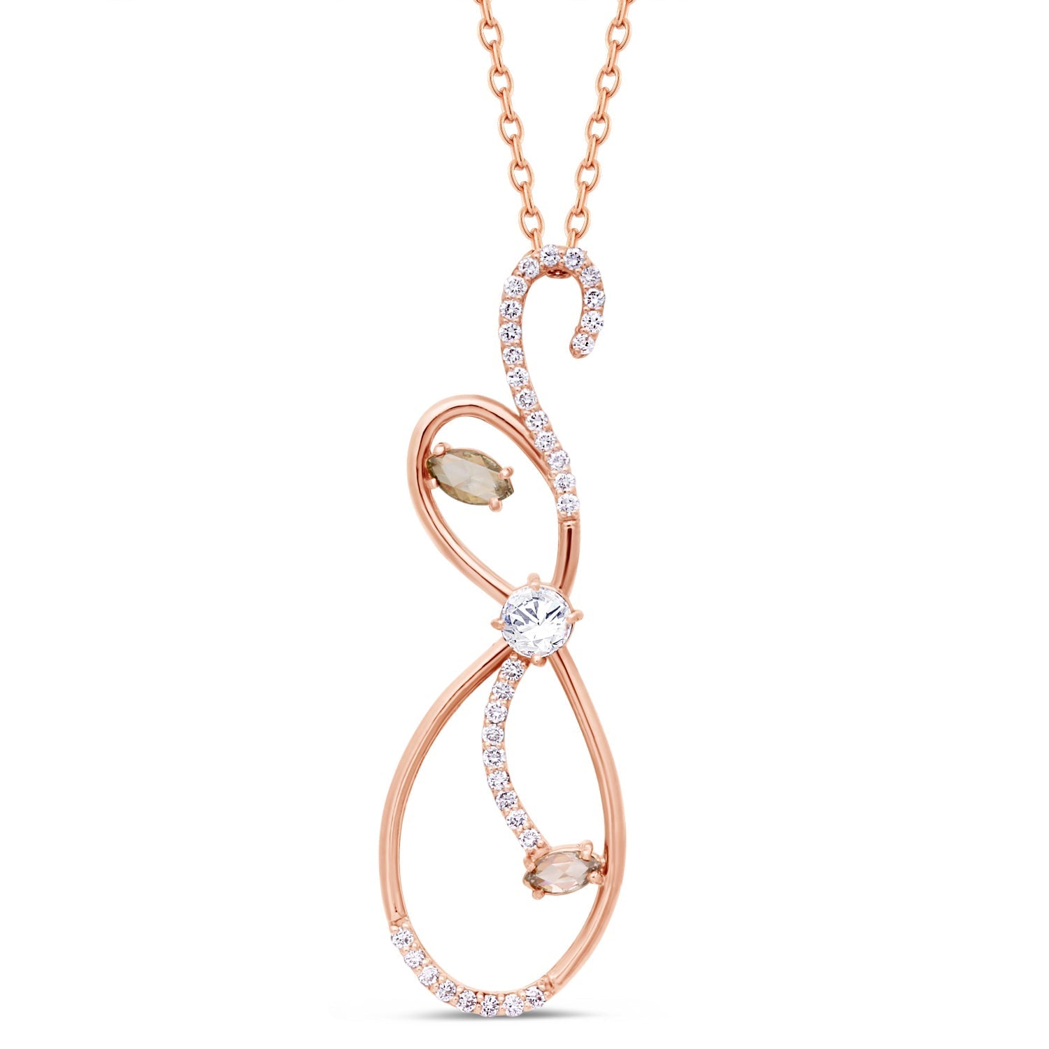 Diamond Pendant In 18K Gold