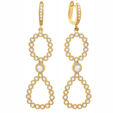 18K Yellow Gold Earrings