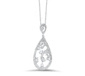 18K Rose Gold Diamond Pendant
