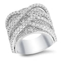 18K  White Gold Diamond Ring