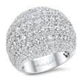 18K  White Gold Diamond Ring