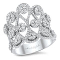 18K  White Gold Diamond Ring