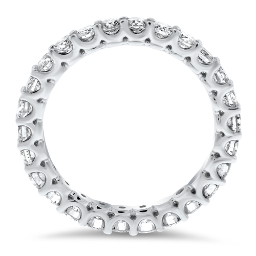 18K White Gold Diamond Eternity Band