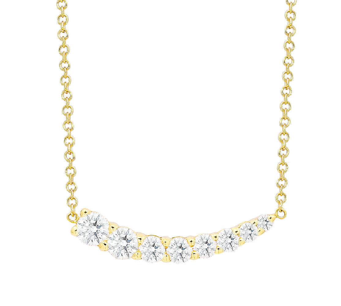 18K Gold Diamond Necklace