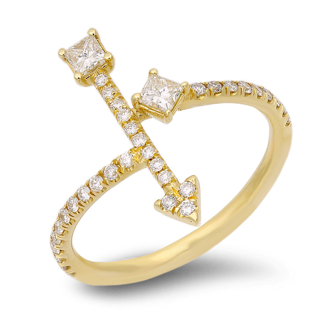 18K Gold Diamond Ring
