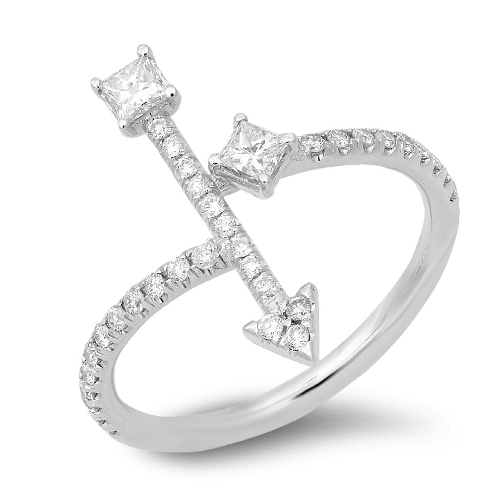 18K Gold Diamond Ring