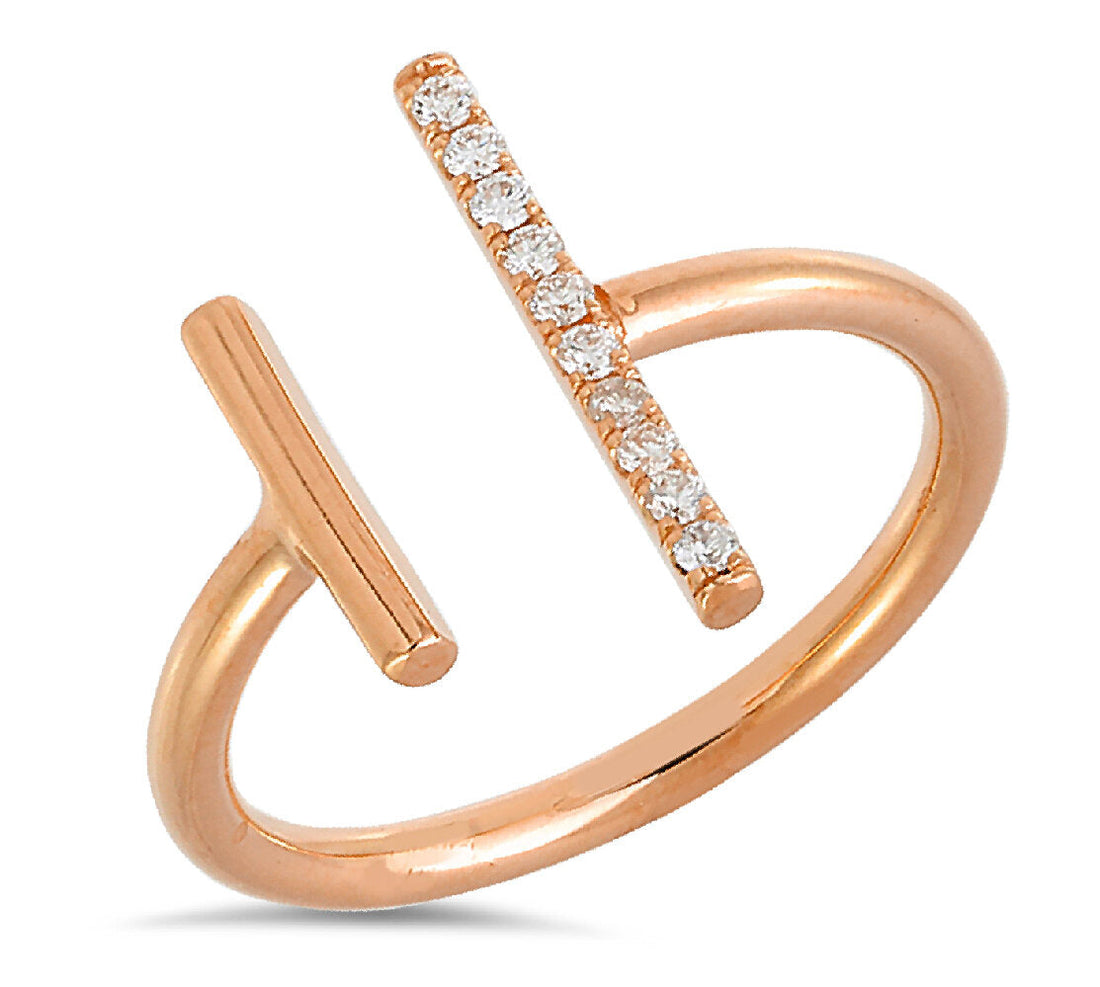 18K Gold Diamond Ring