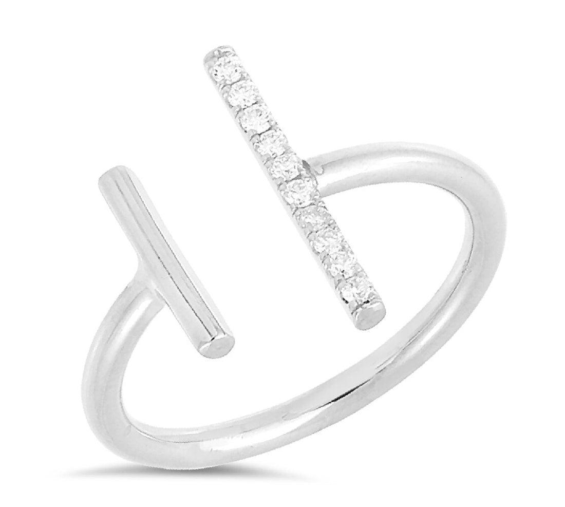 18K Gold Diamond Ring