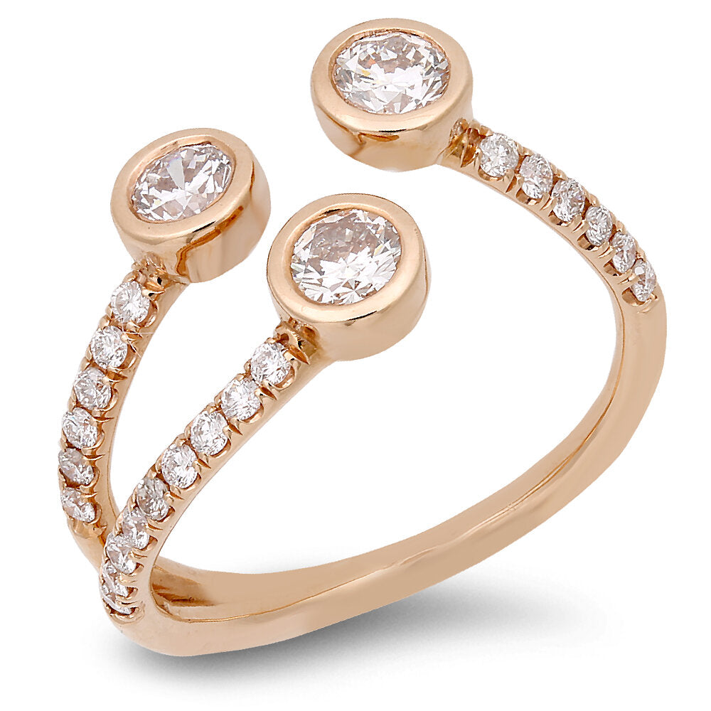 18K Gold Diamond Ring