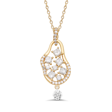 Diamond Pendant In 18K Gold