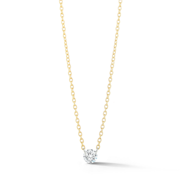 Diamond Necklace In 18K Gold