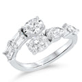 18K  White Gold Diamond Ring