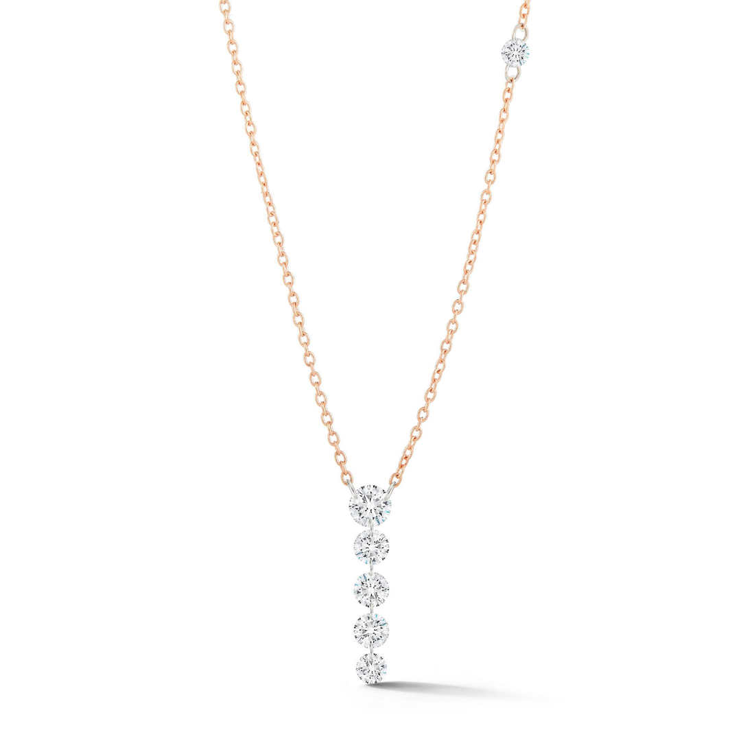 Diamond Necklace In 18K Gold