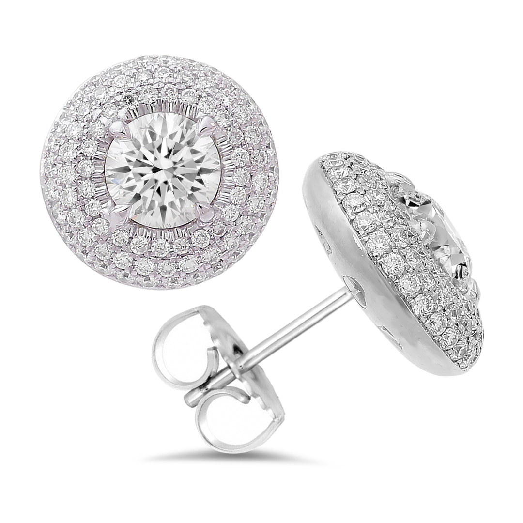 Diamond Stud Earrings