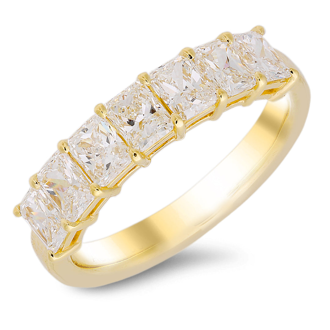 18K Yellow Gold Diamond Band