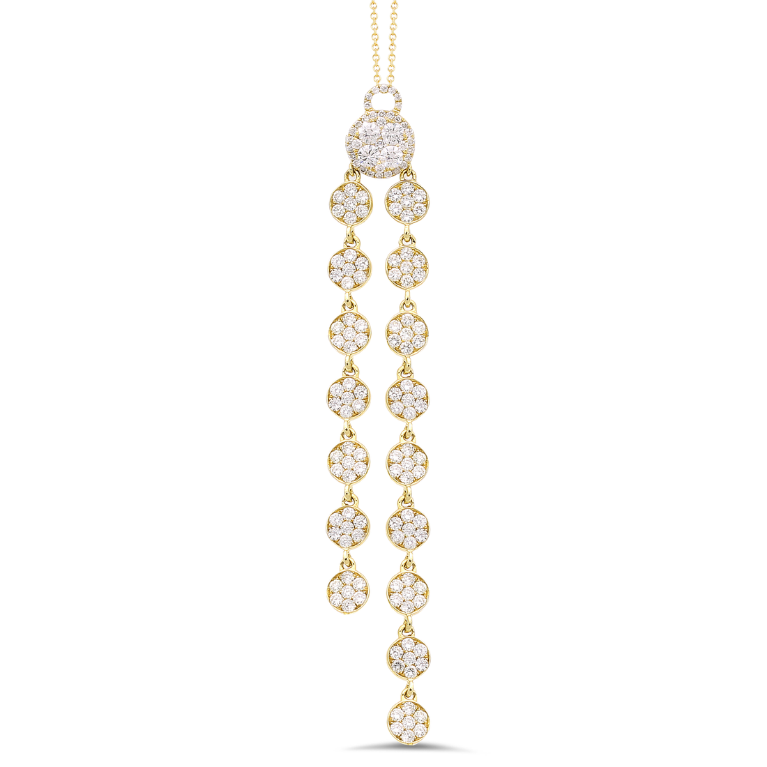 Diamond Pendant In 18K Gold