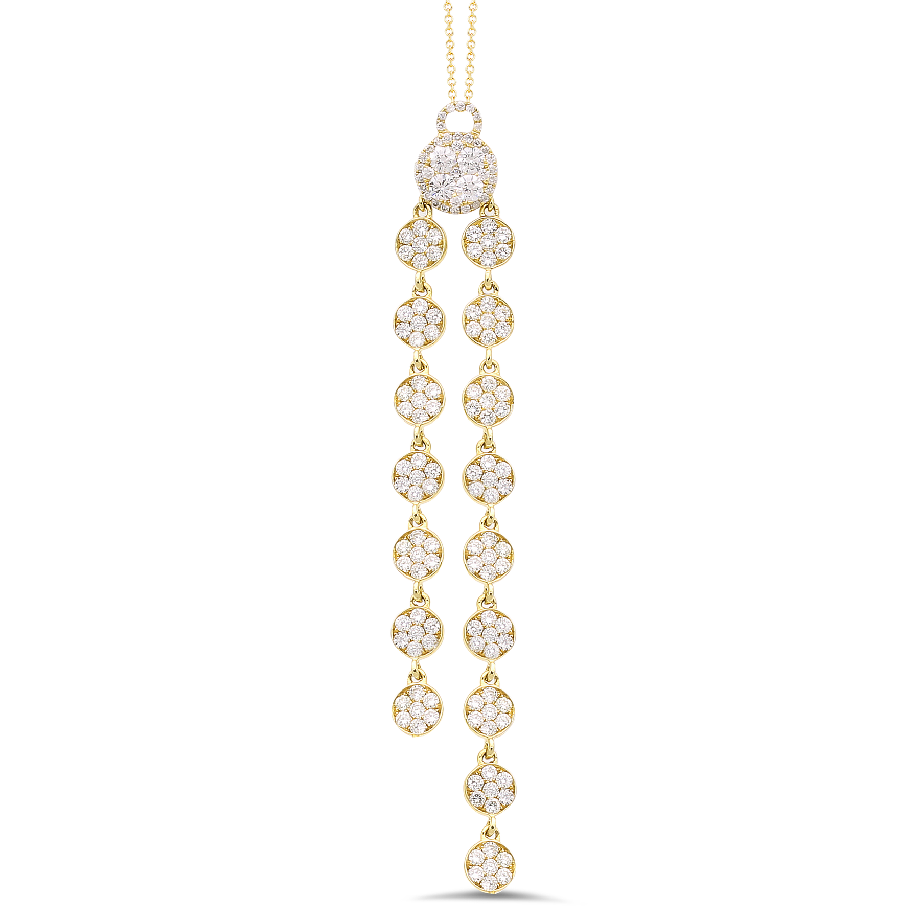 Diamond Pendant In 18K Gold