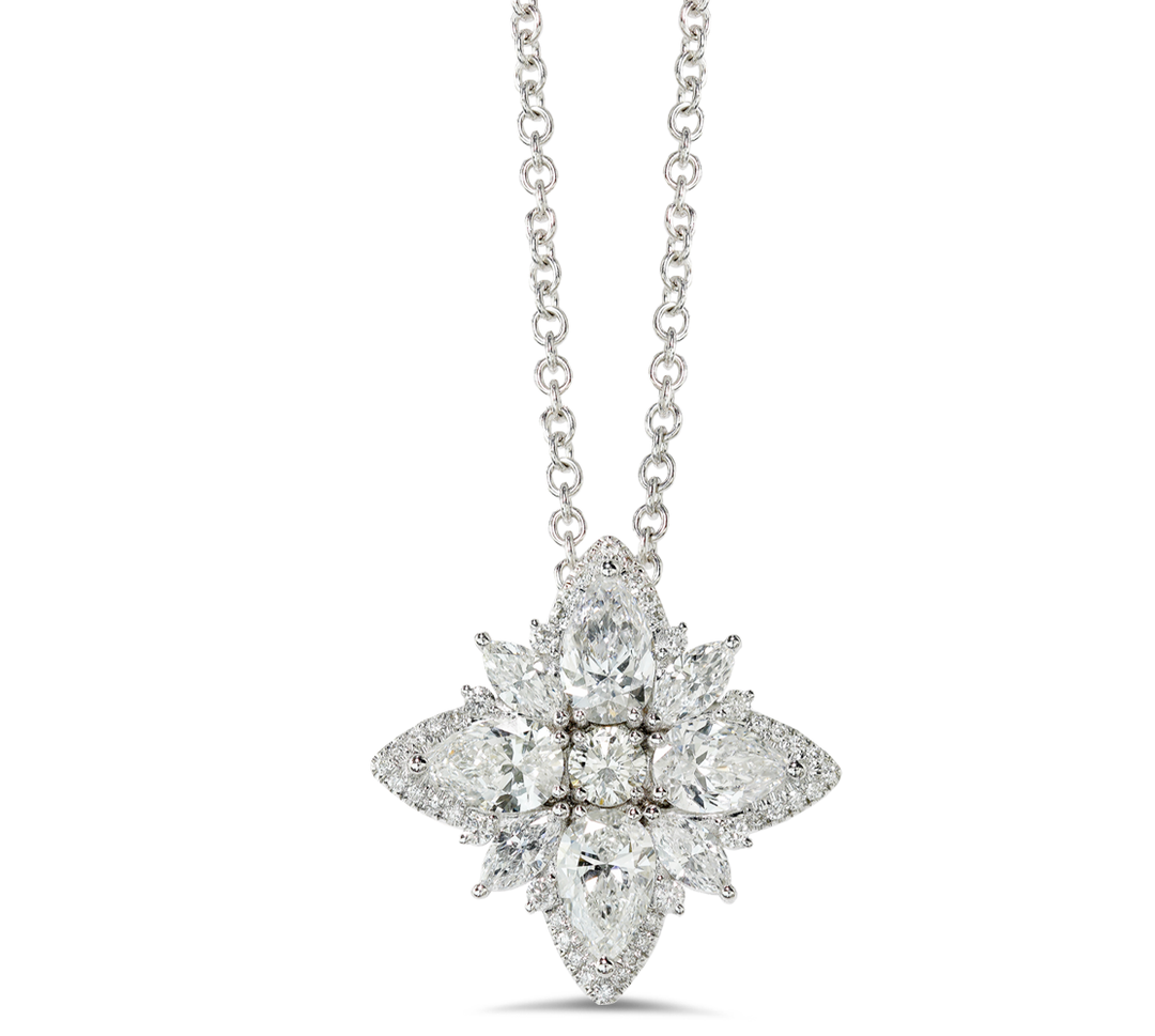 18K Gold And Diamond Pendant