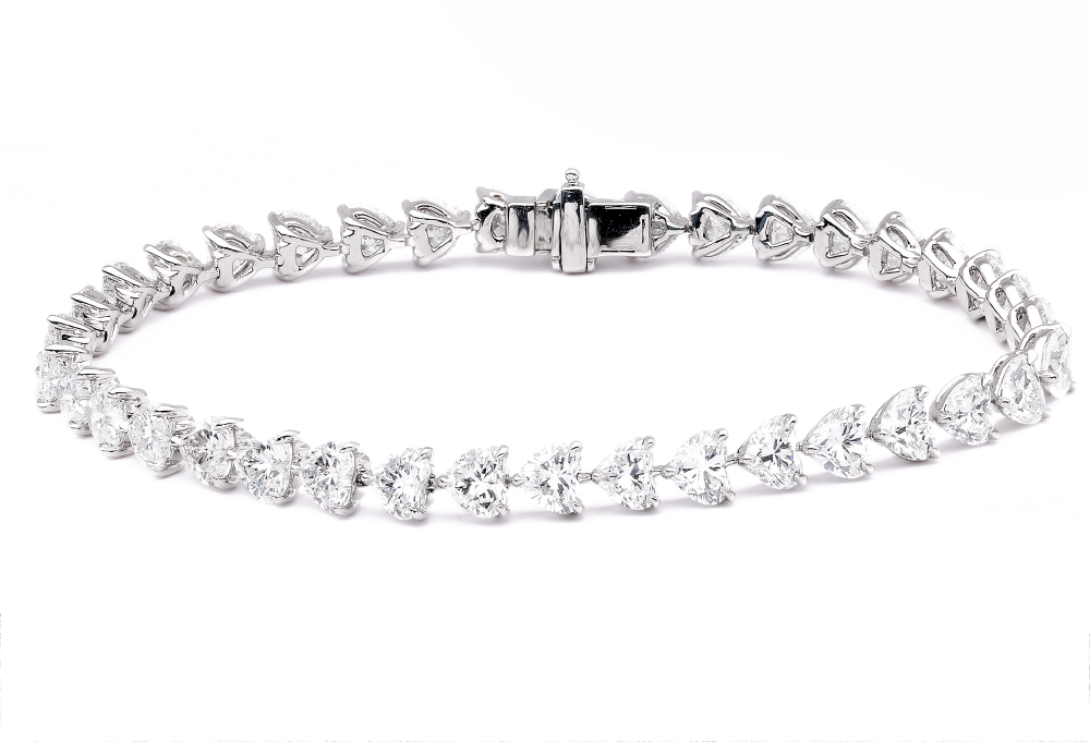 Platinum Diamond Tennis Bracelet