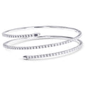 Spiral 18K Gold Bangle