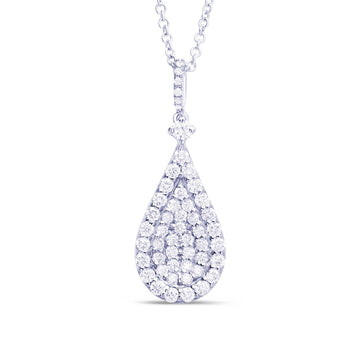 Diamond Pendant In 18K Gold