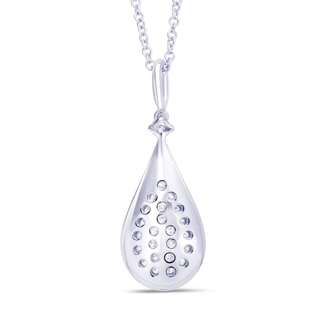 Diamond Pendant In 18K Gold
