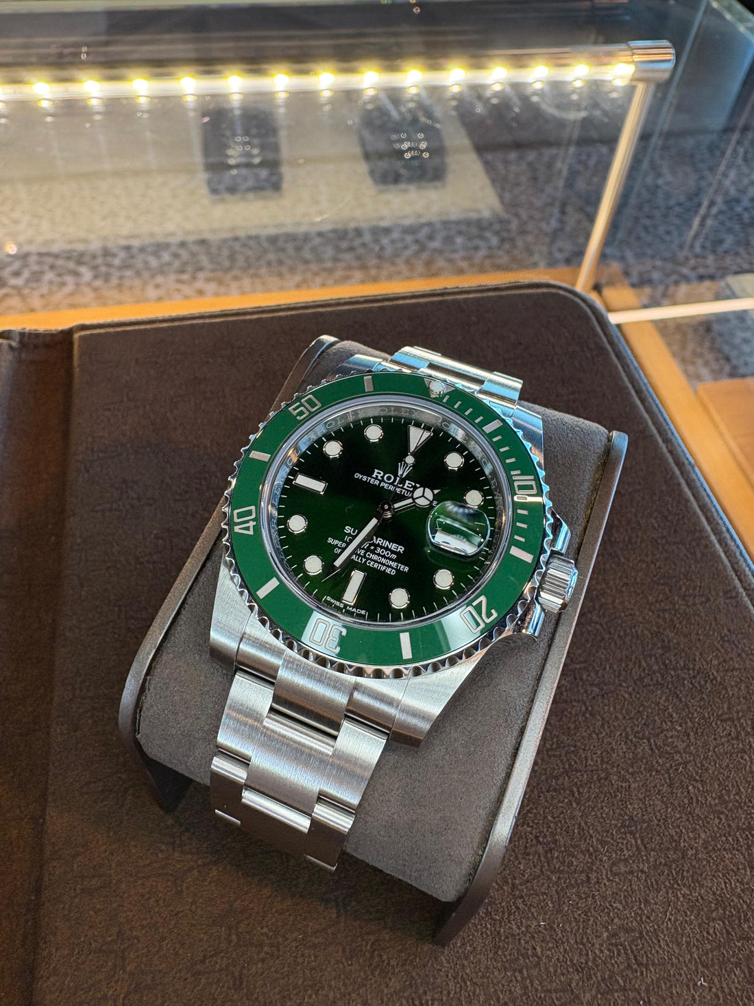 Rolex Submariner Date "Hulk" Stainless Steel 40mm Green Dial 116610LV - 2019 - Certified Pre-Owned