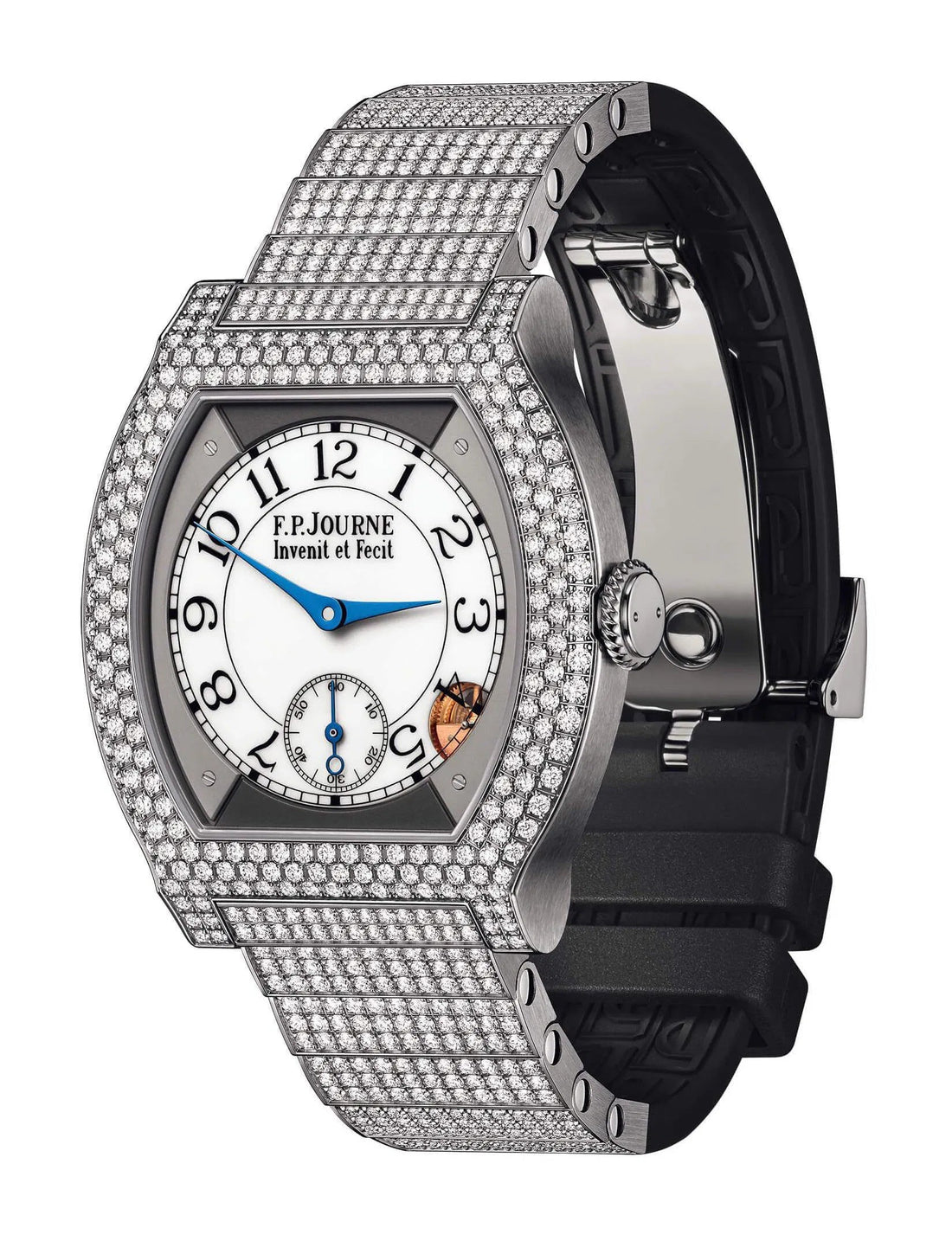 F.P.Journe élégante 40 Titanium 12 Rows of Diamonds with Set Bracelet - 1210