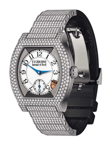 F.P.Journe élégante 40 Titanium 12 Rows of Diamonds with Set Bracelet - 1210