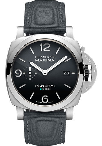 Panerai Luminor Marina eSteel™ Grigio Roccia - 44mm Brushed Esteel Case - Polished Grey Gradient Esteel™ Dial - PAM01358