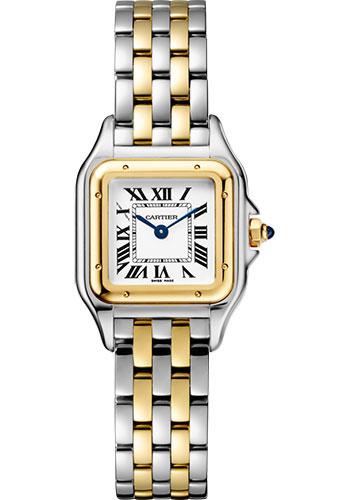 Cartier Panthere de Cartier Watch - Small Quartz Steel/Yellow Gold Silver Dial - W2PN0018