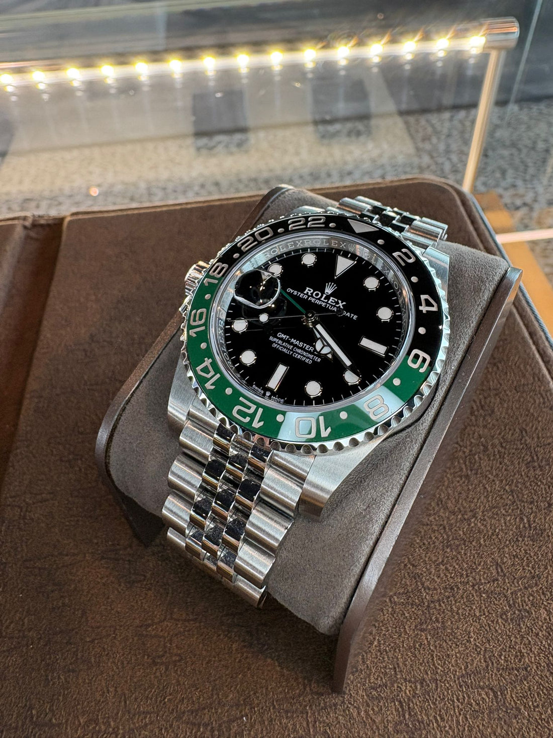 Rolex GMT-Master II "Sprite" Stainless Steel Black Dial Jubilee Bracelet 126720VTNR - 2023