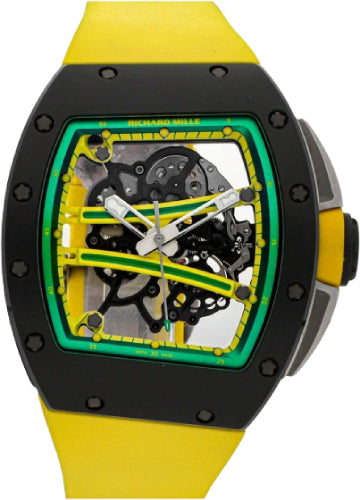 Richard Mille Yohan Blake Ceramic Manual WInding Yellow | RM61-01 (3)