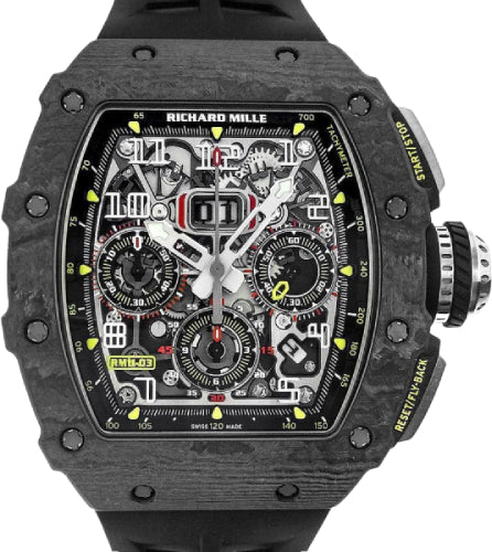 Richard Mille Carbon Flyback Chronograph 50mm Openworked Dial | RM11-03 (7)