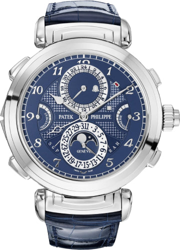 Patek Philippe Grand Complications Grandmaster Chime White Gold Blue Dial | 6300G-010