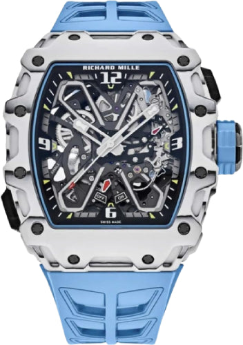 Richard Mille Rafael Nadal Automatic Winding Carbon Fibre Quartz 50mm Openworked Dial | RM35-03 (1)