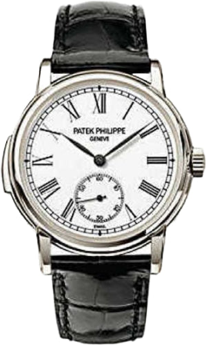 Patek Philippe Grand Complications 38mm White Roman Platinum Leather Automatic | 5078P-001