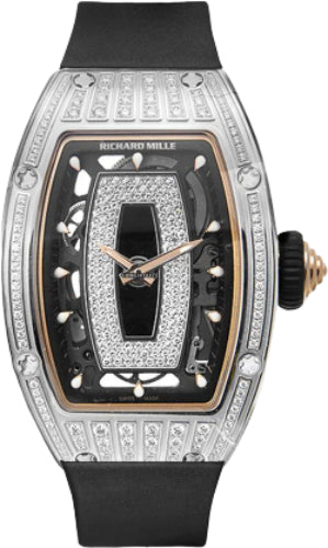 Richard Mille MED White Gold Diamond Set Black Automatic | RM07-01 (19)