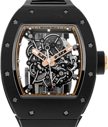 Richard Mille Manual Winding Bubba Watson Black Ceramic "Asia Edition" | RM055 (3)