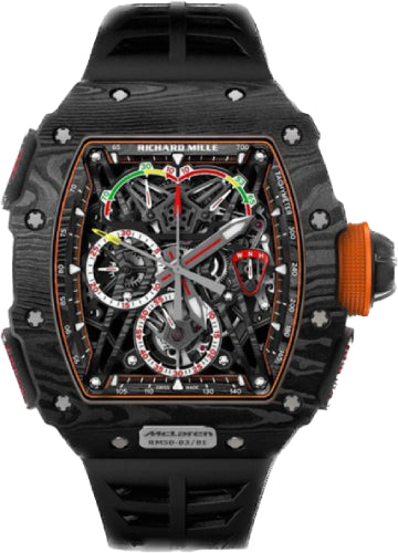 Richard Mille Mclaren F1 Carbon 50mm Openworked Dial | RM50-03