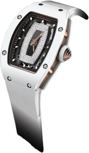 Richard Mille Automatic Winding White Ceramic Diamond Bezel Diamond Jasper Mother of Pearl Dial | RM07-01 (17)