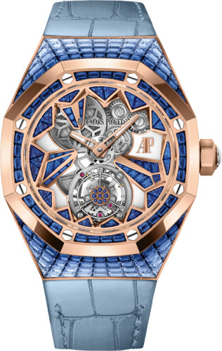 Audemars Piguet Royal Oak 39mm Concept Flying Tourbillon Rose Gold Sapphires | 26228OR.SS.D314CR.01