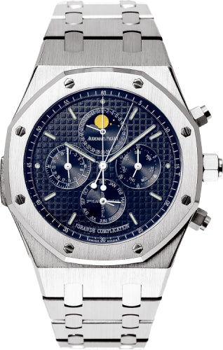 Audemars Piguet Royal Oak Grande Complication 44mm Blue Index White Gold | 25865BC.OO.1105BC.01